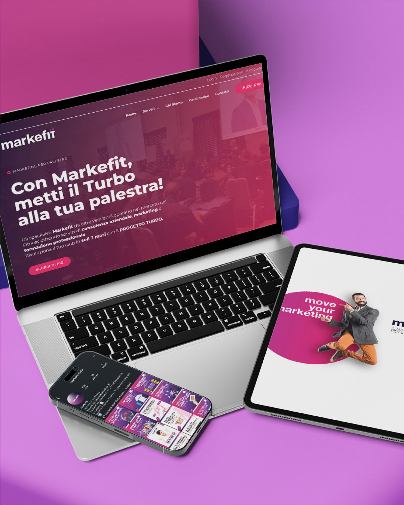 Markefit — progetto Wally Communication, immagine 4